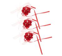 NOLITOY 3 pièces Bracelet Fleur Poignet Mariage Décor pour Mariée et Demoiselle Accessoire Élégant Performance et Fête