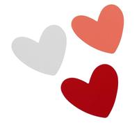 NOLITOY 3 Pièces Broches Coeur Émaillées Vintage Alliage de Zinc Pins Broche pour Femmes Badges Coeur pour Chapeaux Pulls Vestes Mariage et Saint-valentin