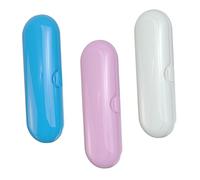 NOLITOY 3 Pièces Étui de Protection pour Brosse à Dents Électrique Boîte à Dents Électrique Conteneur de Rangement