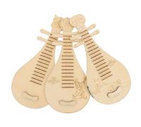 NOLITOY 3 pièces Instrument Luth Style Chinois pour Garçon Fille Kit DIY Éducatif Musical Développement de Créativité