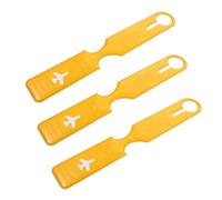 NOLITOY 3 pièces Lot Étiquettes de Bagages Durables Identifiants de Valise Colorés pour Voyage Accessoires Sac Voyage Pratique et