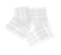 NOLITOY 30 Pièces Autocollant D'oreille Cosmétique Patchs De Support De Boucle D'oreille Moulable Boules Quies Bulbe D'oreille Cérumen Des Lunettes De Masque Transparent Epva