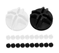 NOLITOY 30 pièces Connecteurs Plastique pour Cages Fixations Durables pour Enclos Petits Animaux et Meubles DIY Clips Rapide pour Armoires et Étagères Accessoires Cage Hamster et Chiens