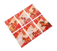 NOLITOY 300 Pièces Chinese Packets Year Of The Horse Lucky Money Decor For Lunar Year Wedding Birthday Prosperity Envelopes Celebration