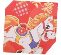 NOLITOY 300 Pièces Envelopes Year Of The Horse Spring Festival Lucky Money Packets With Horse Patterns For Family And Business Greetings