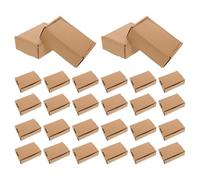 NOLITOY 30pièces Lot de Mini-boîtes Emballage Plates Carton pour Maison de Poupée Cadeaux et Articles Artisanaux