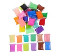 NOLITOY 36 Paquets Kit Pâte à Modeler Ultra-léger Couleurs pour Garçon Fille Argile Malléable sans Danger DIY pour Loisirs Créatifs Facile à Modeler Sécurisé pour Tout-Petits