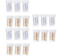 NOLITOY 3pièces Bouteilles De Décoration Paillette Et or Matériau Pour Manucure Éblouissante Pour Événements Festifs