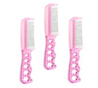 NOLITOY 3pièces Brosse à Perruque Pour Femme Et Extensions De Cheveux Lot De Peignes Métalliques Pour Coiffage Et Démêlage Rapide