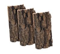 NOLITOY 3pièces Décor Vivid Terrarium Liège pour Reptiles Accessoire Aquarium Naturel pour Décoration De Terrarium Et Création Un Écosystème Végétal