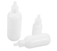 NOLITOY 3pièces Lot De Flacons Souples Pour Savon Shampooing Et Lotion Format Voyage Plastique Pour Cosmétiques Et Produits Liquides