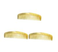 NOLITOY 3pièces Peigne Anti- Corne Naturelle Démêlant Et Préventif De Chute De Cheveux Pratique Et Élégant