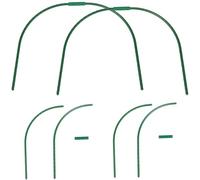 NOLITOY 4 Ensembles Support de Jardin Arqué pour Cerceaux pour Protection Plantes Gel Oiseaux et Insectes Cadre Léger et Résistant Adapté pour Hivernage et Culture Extérieur