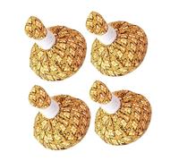 NOLITOY 4 Pièces Balles de Massage à Base de Plantes Boules de Massage Chaudes pour Détente Musculaire et Relaxation Portables Accessoire de Spa pour Soulager la et Muscles