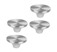NOLITOY 4 pièces Boutons de Remplacement Acier Inoxydable pour Couvercles de Casserole Lot de Poignées Universelles pour Couvercle Cocotte Facile à Installer et Adapté Cuisson Quotidienne