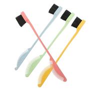 NOLITOY 4 Pièces Brosse à Sourcils Double Embout Et Peigne à Sourcils Pour Dessiner Et Lisser Compacte Pour Maquillage