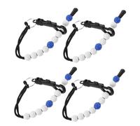 NOLITOY 4 Pièces Compteur de Points Golf Bracelet Perles Portable Scoreur Rapide pour Strokes