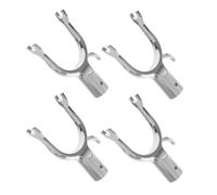 NOLITOY 4 Pièces Fourches de Soutien Métal pour Arbres Fruitiers Piquets Robustes Redresseur de Branches Polyvalent pour Vergers Jardins et Vignes Protection la Neige