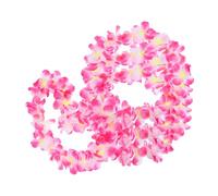 NOLITOY 4 pièces Guirlandes Hawaïennes Colorées pour Fête Plage Adultes Décoration Tropicale Rose Épaissie Accessoires et Réalistes pour Ambiance