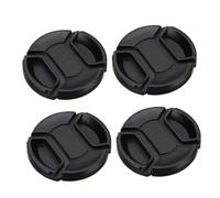 NOLITOY 4 pièces Protecteur de Lentilles Appareil Photo Bouchon Objectif Étanche Anti-poussière Accessoires Photo Compacts et Durables