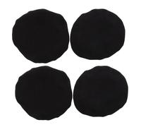 NOLITOY 4 Pièces Protections pour Écouteurs Coton Extensible Grandes Housses Lavables et Absorbantes pour Coussinets Oreille Confort et Facile à Installer