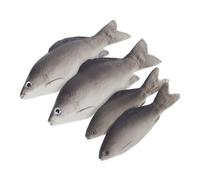 NOLITOY 4 Pièces Simulated Fish Props PU Material Realistic Artificial Food Models for Photography Kitchen Decoration and Creative Pranks
