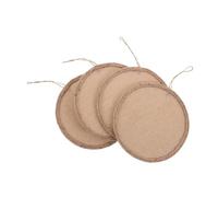NOLITOY 4 Pièces Toile de Lin Toile de Jute pour Garçon Fille Planche de Tissage à Ficelle DIY et Sûre Accessoires Créatifs pour Peinture et Décoration Murale École