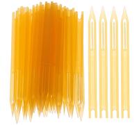 NOLITOY 40 pièces Navettes pour Filet de Plastique Outil de Réparation Lisse et Facile à Utiliser Accessoires de Matériel pour Tricotage et Renforcement de Filet de Mer Couleur Aléatoire
