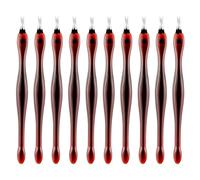 NOLITOY 40pièces Kit De Manucure Repousse-cuticules Coupe-cuticules Outils De Manucure Pour Homme Et Femme Exfoliant Callosités