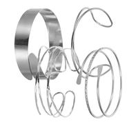 NOLITOY 4pièces Bracelets Manchettes Géométriques Pour Femme Lot De Ajustables Et Empilables Design Ouvert Et Chic Pour Différentes De Poignet