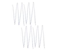 NOLITOY 4pièces Lacet Hockey Ciré Résistant pour Patins de Glace et Patins Artistiques Antigel pour Patineurs de Tout Âge