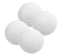 NOLITOY 4pièces Lot de Boules Éponge Filtrantes Réutilisables pour Piscine Absorbantes Et Lavables Amélioration Filtration Et Circulation De Eau Accessoires De Nettoyage pour Piscines