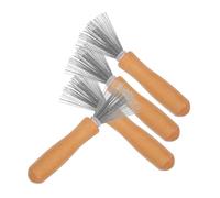 NOLITOY 4pièces Nettoyant pour Brosses à Cheveux et Peignes Outil de Nettoyage Capillaire Râteau de Nettoyage pour Brosses et Peignes
