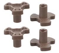 NOLITOY 4pièces Support De Plateau Pour - Couplage Accessoire De Roue De Tournage Pour Four à - Compatible Avec Diverses Marques