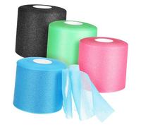 NOLITOY 4rouleaux Bandes De Sport Éponge Adhésives Pré-enveloppantes Pour Poignet Cheville Racquet Confort Et Protection Lors Des Activités Sportives