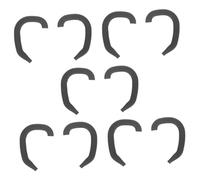 NOLITOY 5 paires Correcteur Garçon Fille Oreille Silicone Léger et Réutilisable Appareil Esthétique pour Oreille Externe Saillante Protection Auricule Infantile Noire