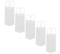 NOLITOY 5 Paquet à Glace pour Refroidisseurs de Boissons en Pvc Pliables et Faciles à Transporter, Lot de 5, pour Bouteilles de Vin et Boissons Pétillantes Lors de Fêtes en Plein Air