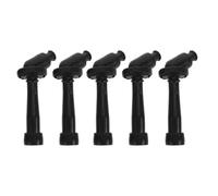 NOLITOY 5 Pièces Bouchons de Bougie Allumage Clignotants pour Moto Scooter Atv Quad Résistants Haute Température Amélioration Combustion Installation Facile