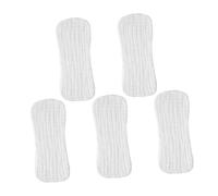 NOLITOY 5 pièces Couches Coton Réutilisables pour Bébés Mois Confortables et Respirantes Couches Lavables Non Blanchies Adaptées Protection Agréable et Écologique