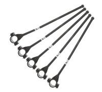 NOLITOY 5 Pièces Mâts De Drapeau pour Vélo à Fixer sur Guidon Remplacement De Mât De Drapeau pour Vélo Ensemble