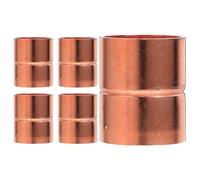 NOLITOY 5 pièces Raccords Droits Cuivre pour Hvac Connexion Soudure Étanche Montage Précis pour Tuyaux Climatisation Installation et Fiable