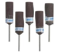 NOLITOY 5 pièces Sanding Drum Mandrels Set With Abrasive Grinding Sleeves - For Polishing And Finishing