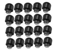 NOLITOY 50 Pièces Accessoires Caoutchouc pour Ciseaux de Coiffure Réducteurs de Vibration Universels pour Salon de Coiffure et Usage Domestique Noir
