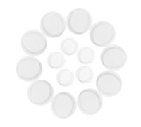 NOLITOY 50 pièces Bouchons Ronds pour Tubes Expédition Papier Kraft Embouts de Protection Pratiques pour Tubes Document Capuchons Adaptés pour Scellement Sécurisé