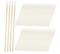 NOLITOY 500 pièces Precision Pointed Cotton Swabs For Eye Makeup Earphone And Nail Cleaning Sticks For Accurate Cleaning And Makeup Correction