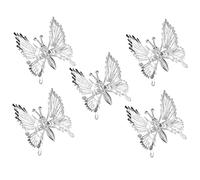 NOLITOY 5pièces Barrettes à Cheveux Métal Creux Avec Design De Lot De Accessoires Pour Femmes Et Filles Parfaits Pour Embellir Vos Coiffures Lors Occasions Diverses