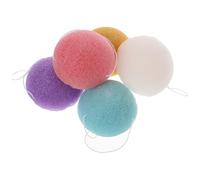 NOLITOY 5pièces Éponge Exfoliante Lot De Éponges Colorées Pour Nettoyage Et Soin Peau Pour Et