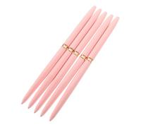 NOLITOY 5pièces Pinceaux Liners pour Manucure DIY Outil Nail Art pour Tracer Lignes et Dessins Fins Peinture sur Ongles avec Vernis Gel Fournitures pour Salon et Maison