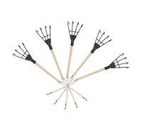 NOLITOY 5pièces Râteau à Main De Jardin Petit Râteau à Terre De Râteaux à Main pour Désherber pour Creuser Sol Aérer Et Cultiver