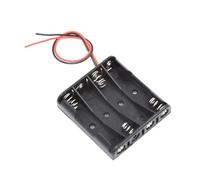 NOLITOY 6 pièces Boîtier Batterie AAA Emplacements avec Interrupteur Off de Support Pile Facile à Installer pour Robot Mobile et Systèmes Monolithiques